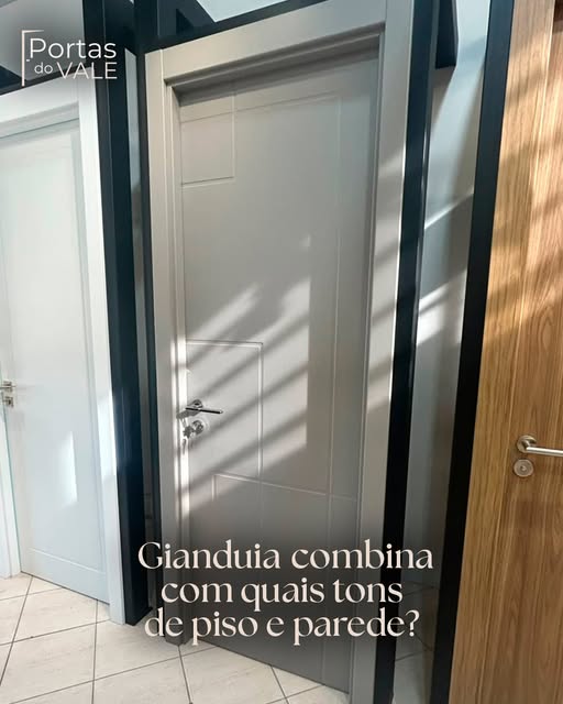 Post da Portas do Vale: Gianduia combina com quais tons de piso e parede?.